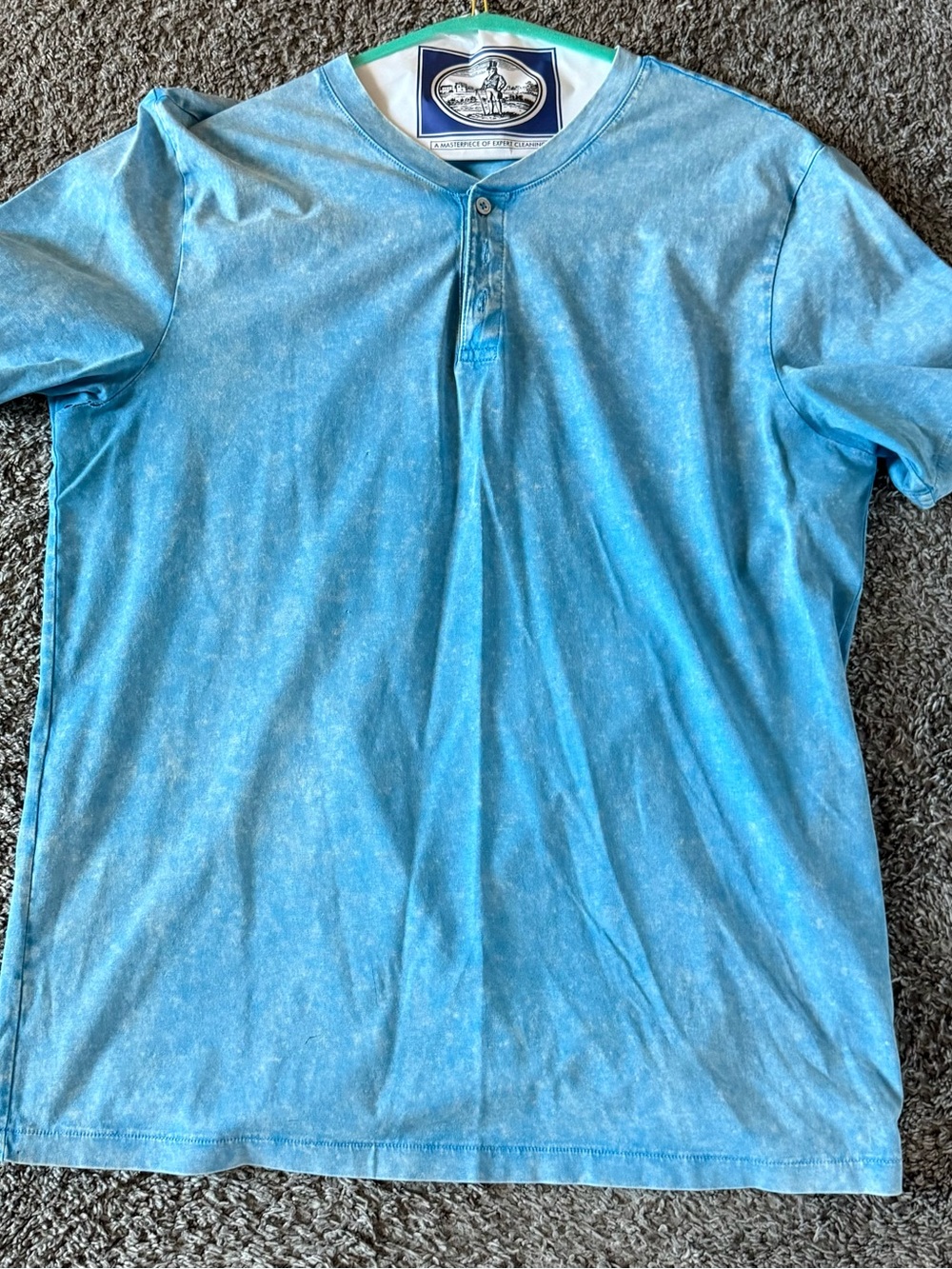 Men's Blue Mododo Shirt - Lightweight Casual Tee